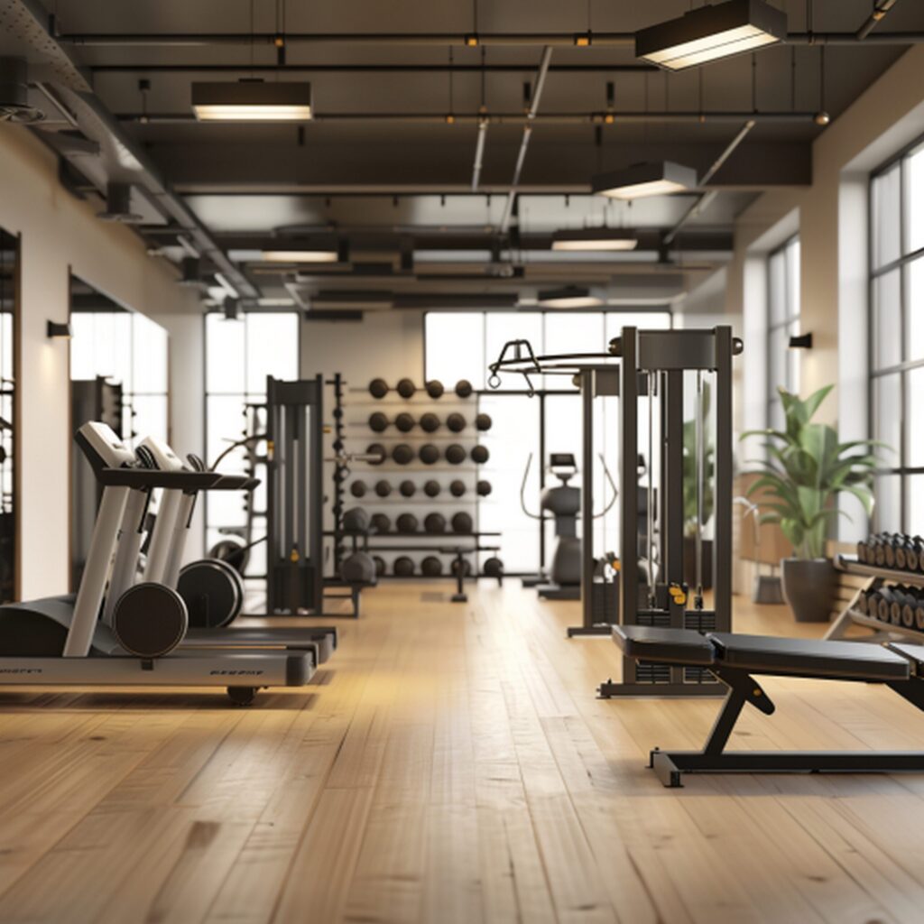 gym-with-bench-plant-corner-scaled