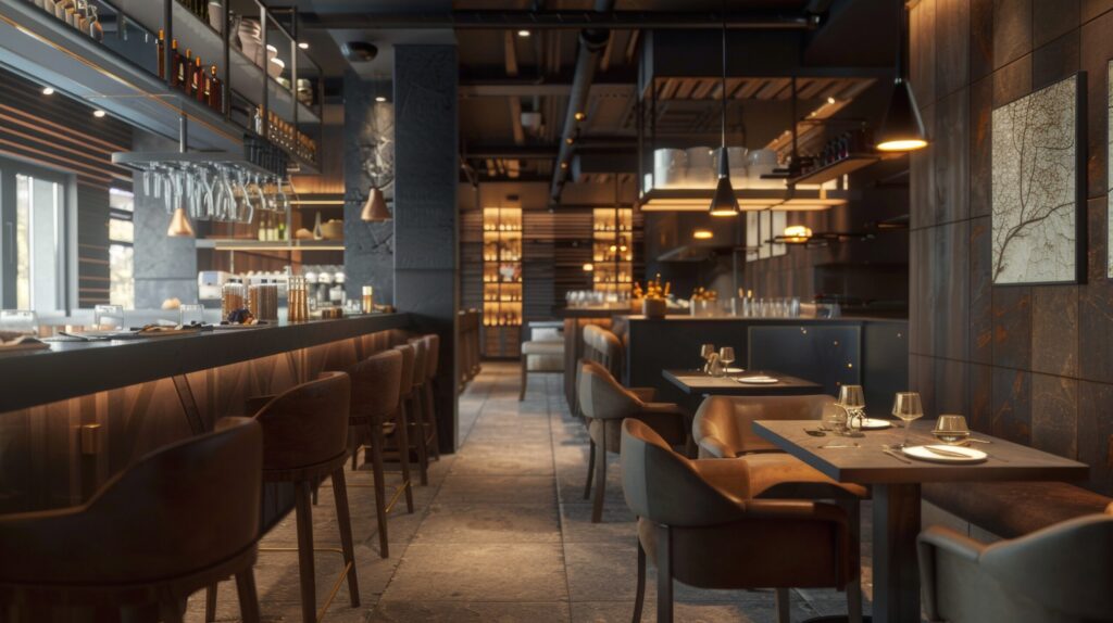 interior-restaurant-with-bar-menu-restaurant-scaled